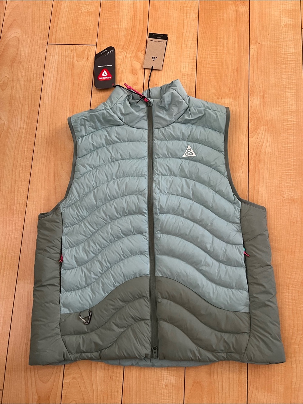 Nike ACG Therma-FIT ADV Vest Lava Flow Cannon Mint Foam M Mens